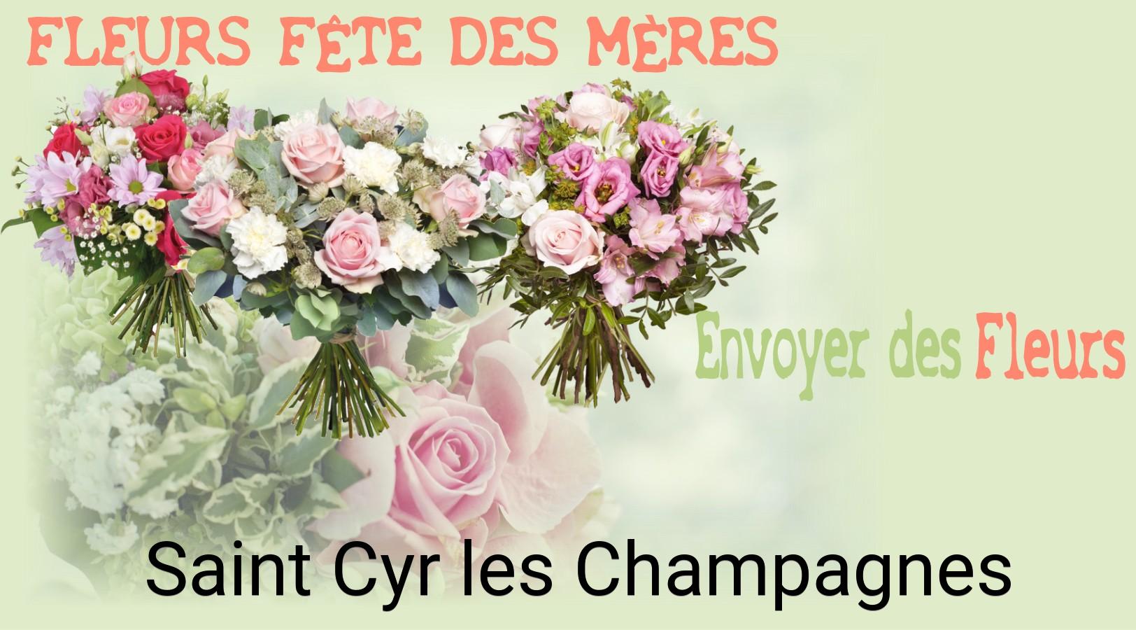 Bouquet de Fête des Mères livré à Saint-Cyr-les-Champagnes